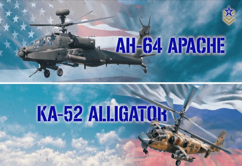 AH-64 Apache vs Ka-52 Alligator