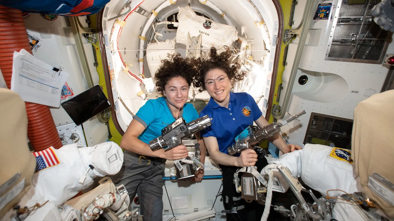 La cinquième sortie spatiale féminine de la NASA