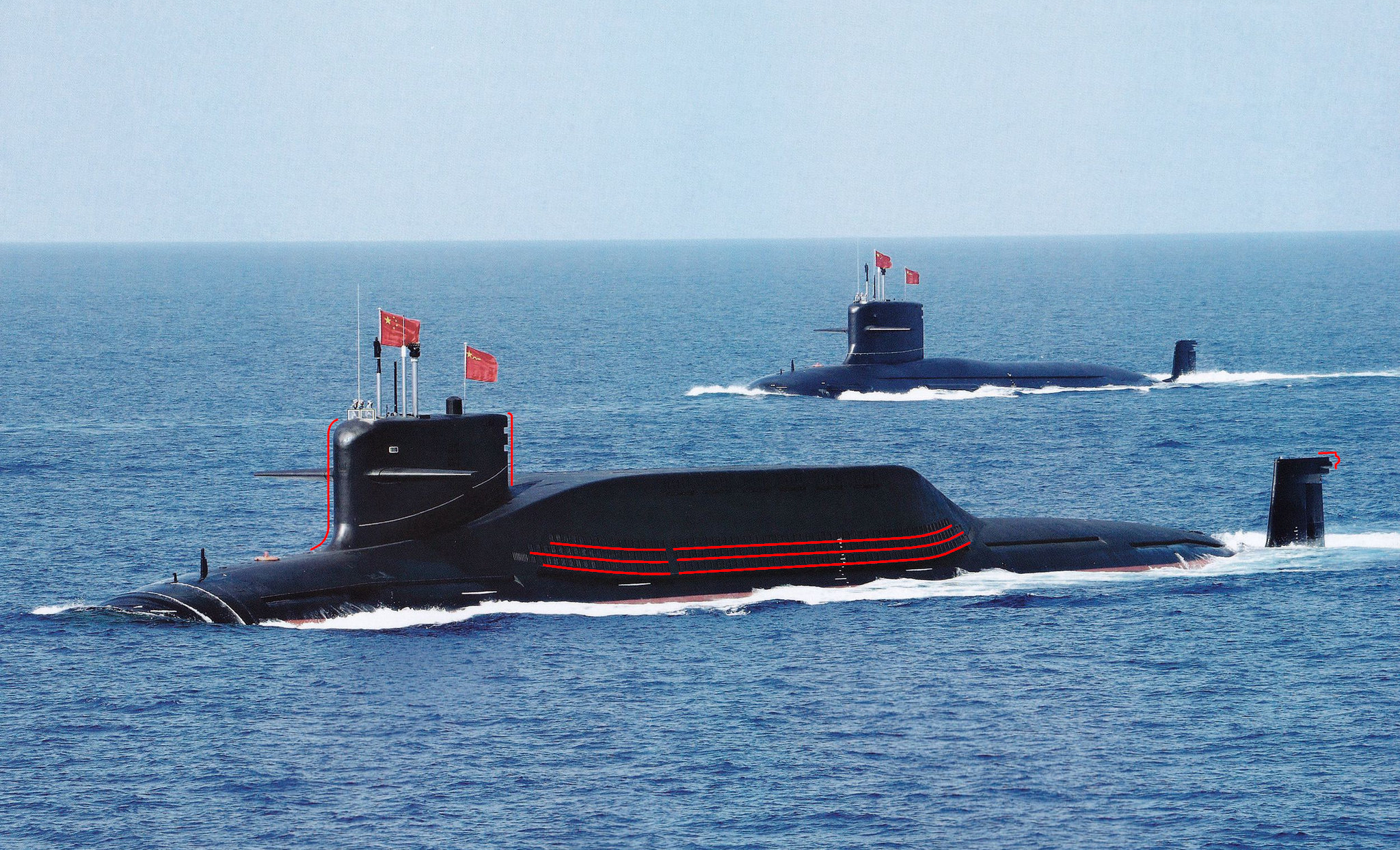 Le sous-marin Type 094