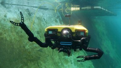 Robot sous-marin géant