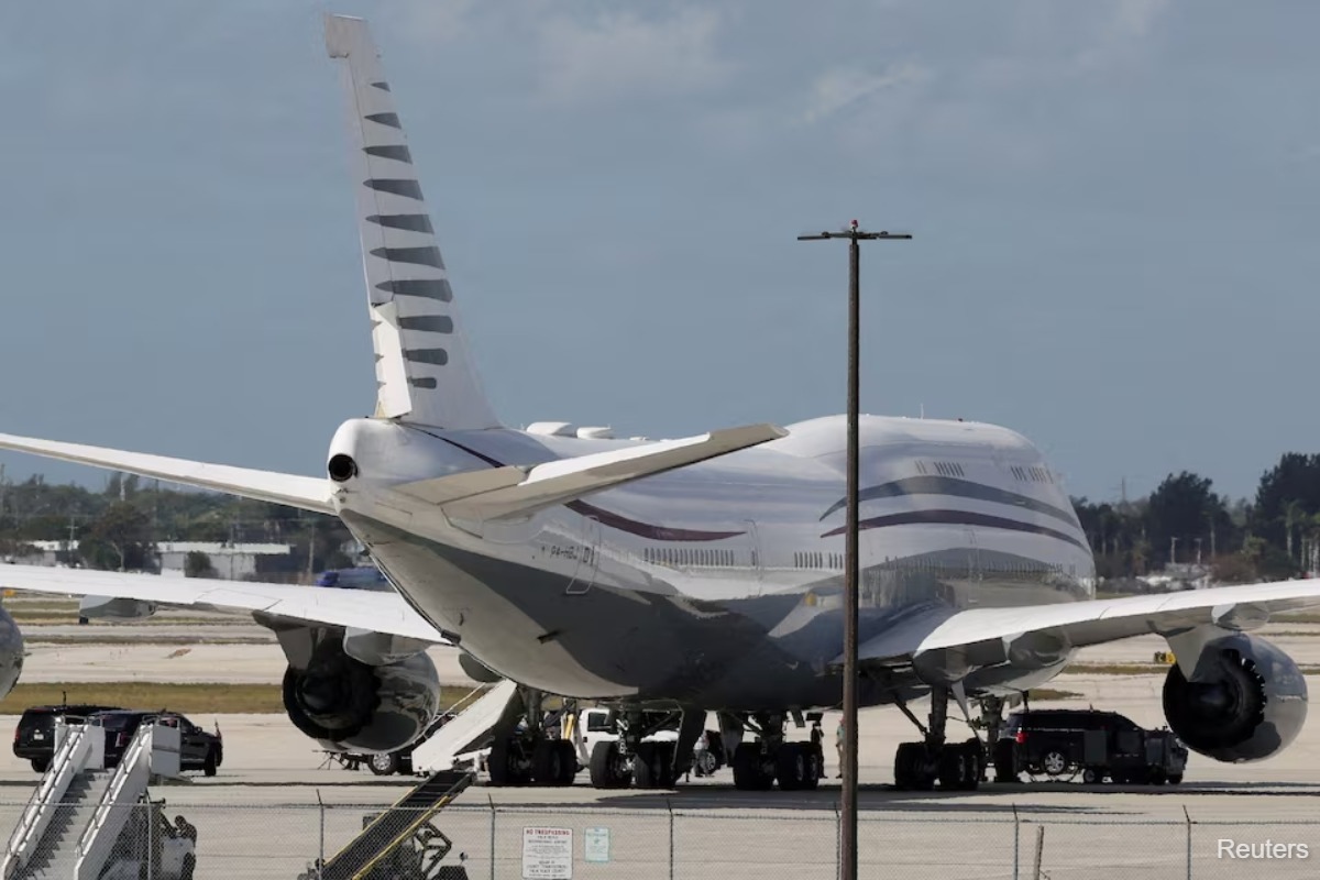 Trump et le jet qatari