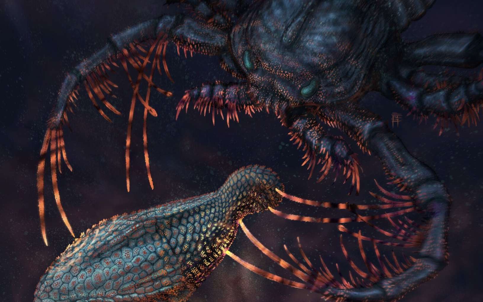astraspis-megalograptus