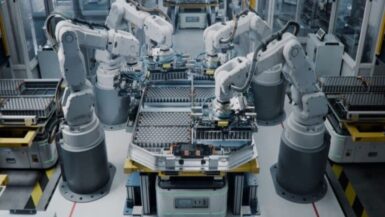Lithium-ion,Ev,Battery,Pack,Assembly,Process.,Electric,Car,Manufacturing,Inside