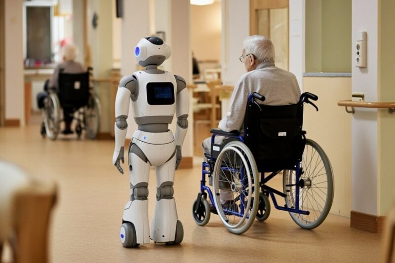 robot-et-personne-a-ge-e
