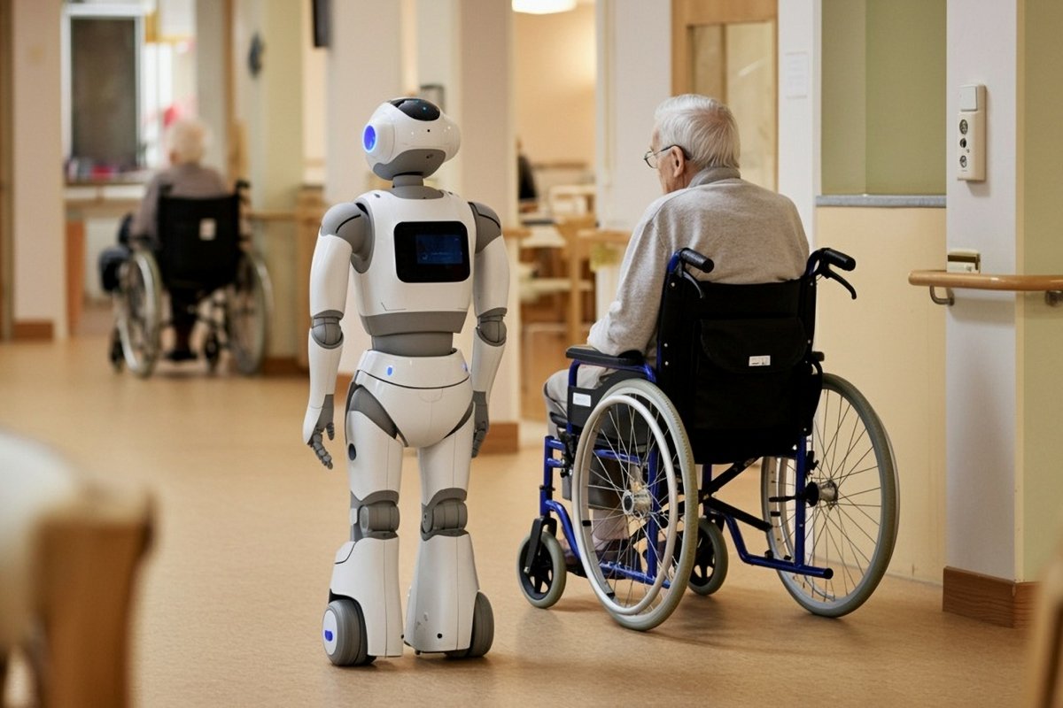 robot-et-personne-a-ge-e