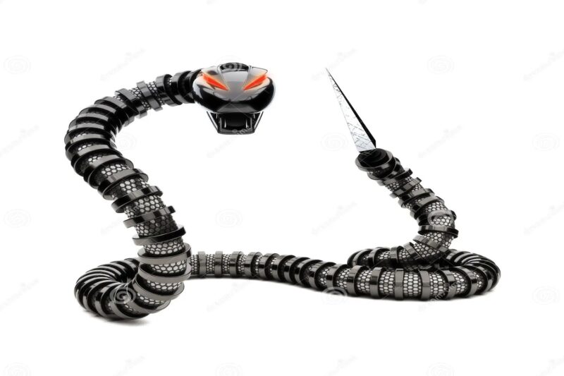 serpent-futuriste-de-robot