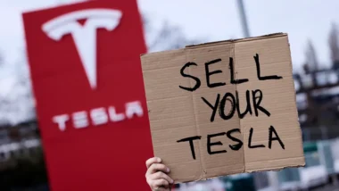 tesla baisse