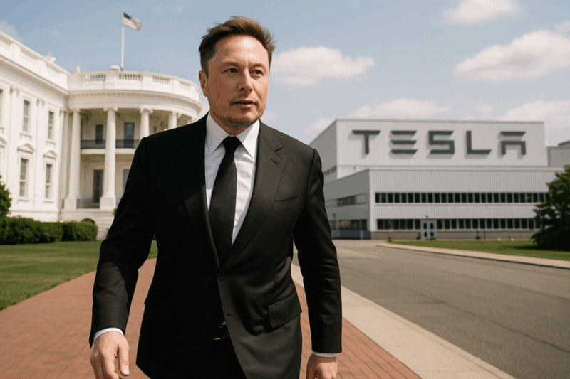 Le retour d'Elon Musk intrigue les employés en 2025