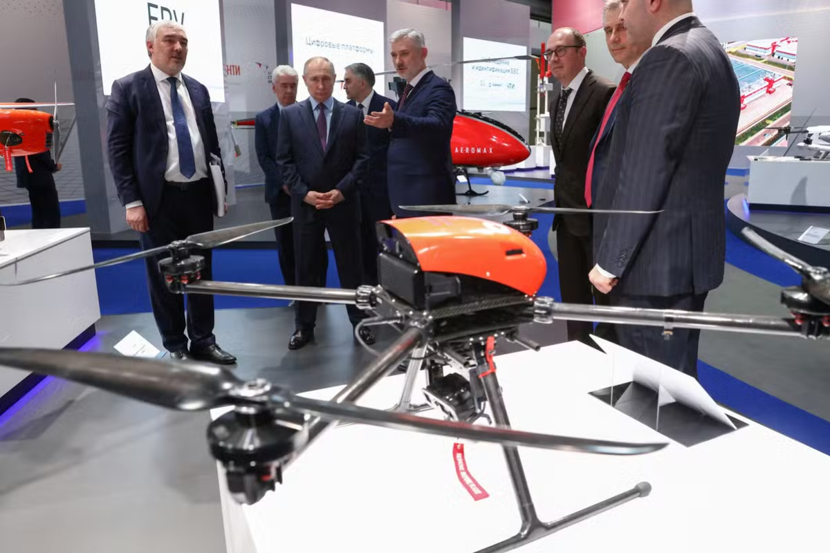 développement industriel des drones en Russie