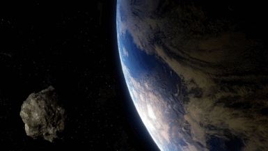 frôlement spectaculaire d'un astéroïdes géants prets de la Terre en 2025