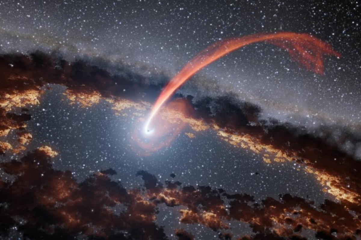 simulation révolutionnaire qui détaille comment une étoile à neutrons se fissure sous l'effet des forces gravitationnelles d'un trou noir