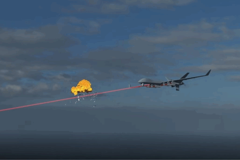 une arme laser chinoise inédite contre les drones en Ukraine